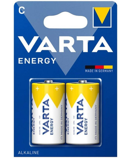 Varta – Energy Alkaline Battery C Lr14 Blister*2 Varta – Energy Alkaline Battery C Lr14 Blister*2