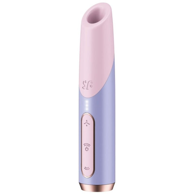Satisfyer – Bold Kiss Wave Klitoris-Stimulator Pink / Violett
