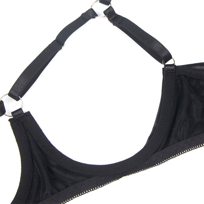 Subblime – 955205 BH-Set mit verstellbarer schwarzer Schleife L/XL