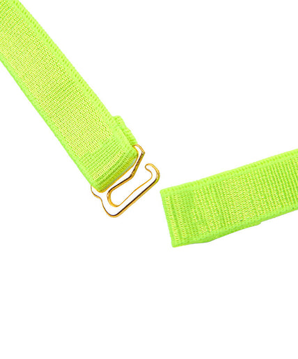 Subblime – 955274 Bra Set With Necklace And Leg Details Fluorescent Green S/m Subblime – 955274 Bra Set With Necklace And Leg Details Fluorescent Green S/m