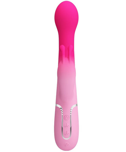 Pretty Love – Dejon 3-in-1 Multifunktionaler Rabbit Vibrator Pink Pretty Love – Dejon 3-in-1 Multifunktionaler Rabbit Vibrator Pink
