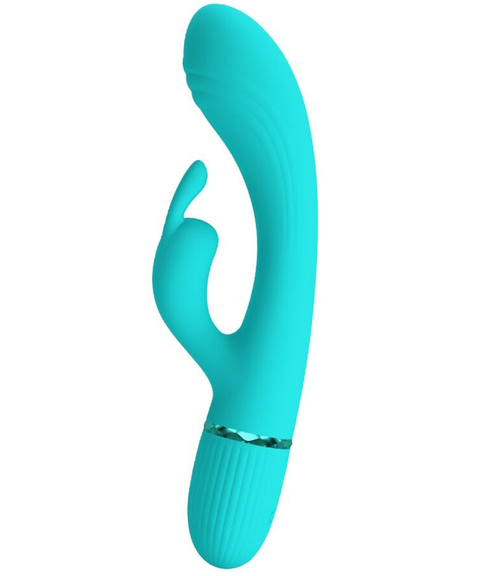 Pretty Love – Scocco Vibrator Rabbit Türkis
