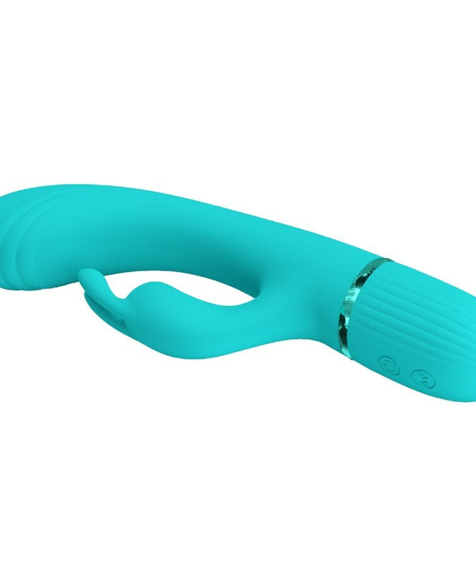 Pretty Love – Scocco Vibrator Rabbit Türkis