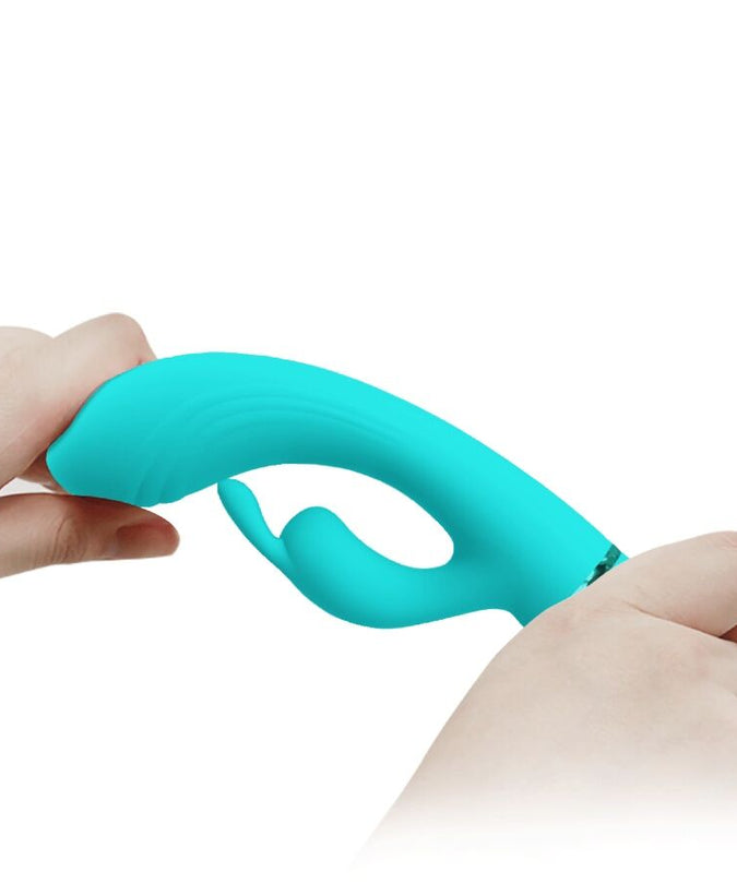 Pretty Love – Scocco Vibrator Rabbit Türkis