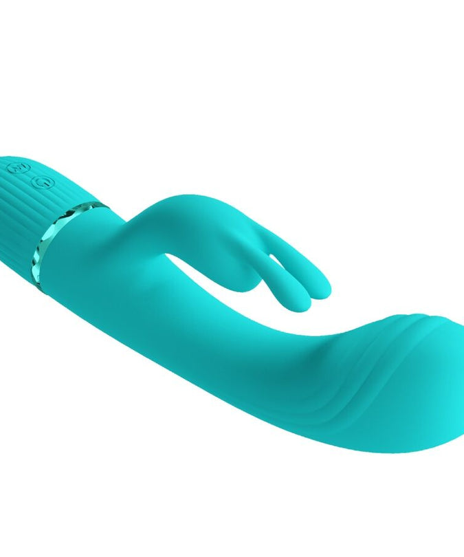 Pretty Love – Scocco Vibrator Rabbit Türkis