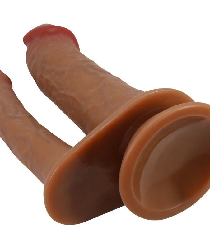 Pretty Love – Goran Doppel-Dildo Realistisch Natural Mulato