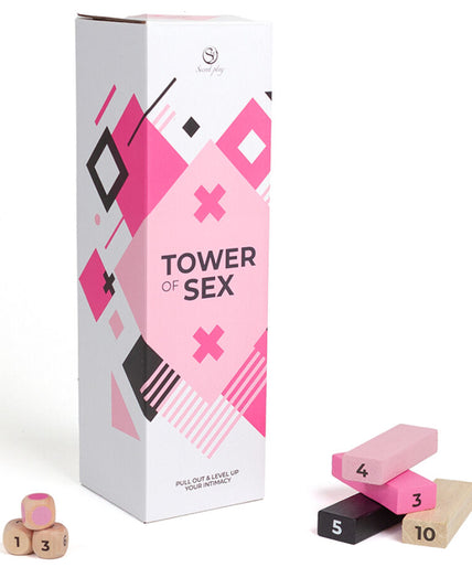 Secretplay – Tower Of Sex Wooden Game Secretplay – Tower Of Sex Wooden Game