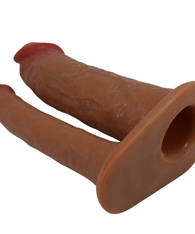 Pretty Love – Keaven Harness slipje Universele en comfortabele dubbele dildo