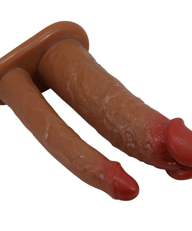 Pretty Love – Keaven Harness slipje Universele en comfortabele dubbele dildo