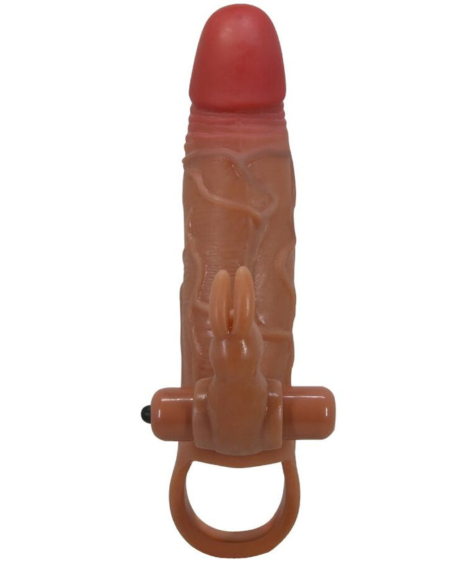 Pretty Love – Osmar Penis Sleeve + Vibrator voor Clitorisstimulatie
