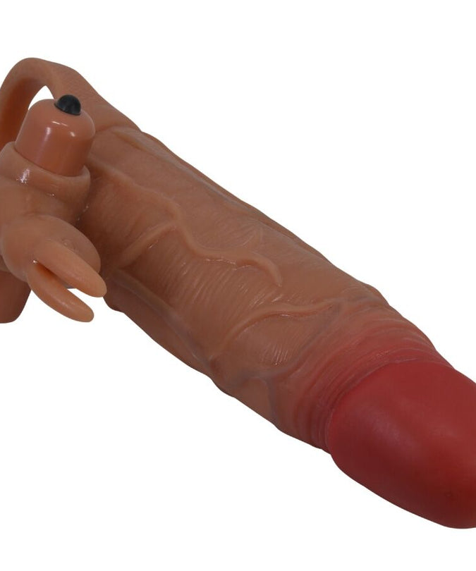 Pretty Love – Osmar Penis Sleeve + Vibrator voor Clitorisstimulatie