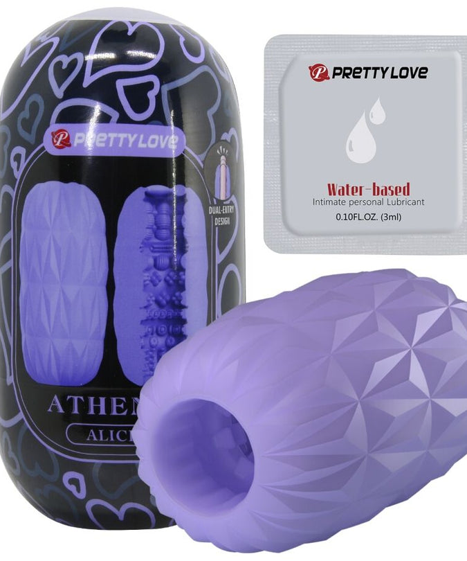 Pretty Love – Athena Alice männlicher Masturbator Lila