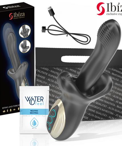 Ibiza – Leistungsstarker Vibrator mit Stoß- und Beißeffekt Ibiza – Leistungsstarker Vibrator mit Stoß- und Beißeffekt