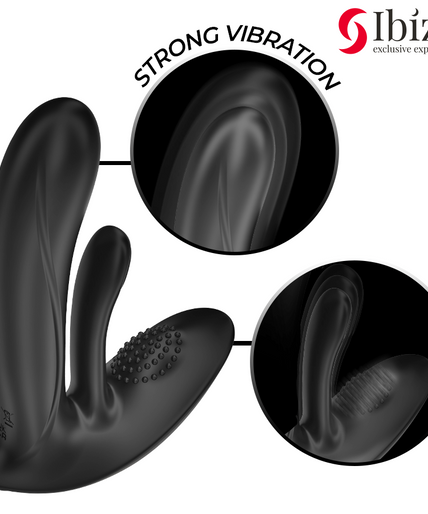 Ibiza – Tragbarer Vibrator mit G-Punkt- und Klitoris-Stimulation mit Fernbedienung Ibiza – Tragbarer Vibrator mit G-Punkt- und Klitoris-Stimulation mit Fernbedienung
