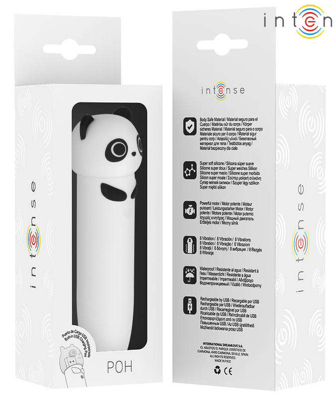 Intense – Poh Panda Vibrationskugel USB wiederaufladbar 10 x 2,2 cm