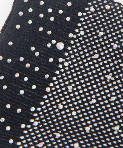 Subblime – 957469shine Transparente Handschuhe Schwarz S/M Subblime – 957469shine Transparente Handschuhe Schwarz S/M