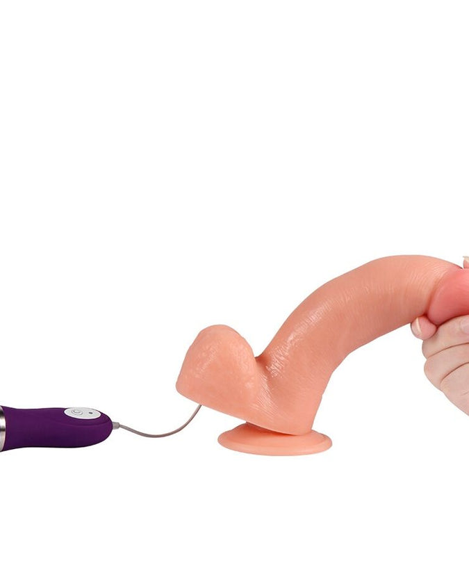 Shequ – Adam Vibrator Dildo mit Fernbedienung 21 cm