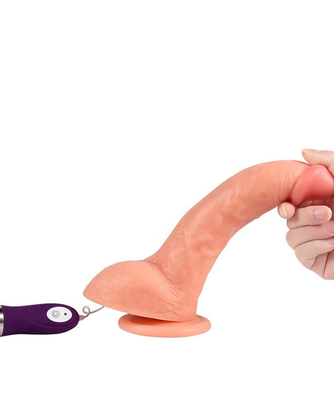 Shequ – Beast Vibrierender Dildo mit Fernbedienung 24,5 cm