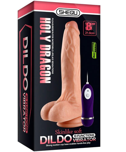 Shequ – Holy Dragon Vibrator Dildo mit Fernbedienung 20,5 cm Shequ – Holy Dragon Vibrator Dildo mit Fernbedienung 20,5 cm