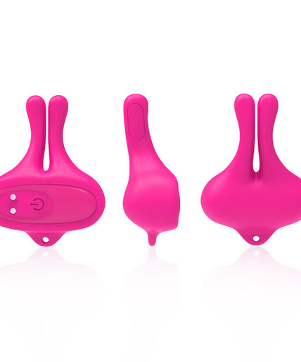 Armony – Rabbit Shape Vibration Magnetic Nipple Clamps Pink Armony – Rabbit Shape Vibration Magnetic Nipple Clamps Pink
