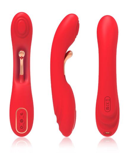 Armony – Vibrator mit oszillierender Zunge Rot Armony – Vibrator mit oszillierender Zunge Rot