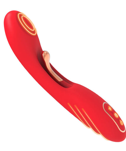 Armony – Vibrator mit oszillierender Zunge Rot Armony – Vibrator mit oszillierender Zunge Rot