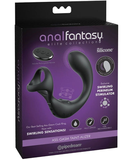 Pleasurements – Anal Fantasy Elite – Ass – Gasm Taint – Alizer Vibrating Anal Massager Mit Fernbedienung – Schwarz Pleasurements – Anal Fantasy Elite – Ass – Gasm Taint – Alizer Vibrating Anal Massager Mit Fernbedienung – Schwarz