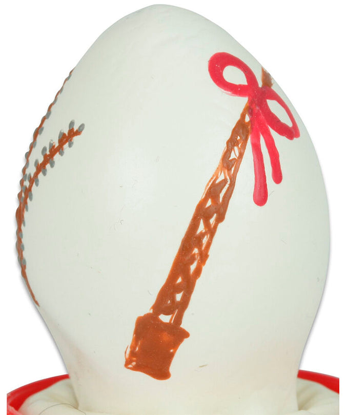 Condomerie – Handpainted Novelty Condoms Easter Egg White