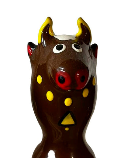 Condomerie – Handpainted Novelty Condoms Bull Black Model 2 Condomerie – Handpainted Novelty Condoms Bull Black Model 2