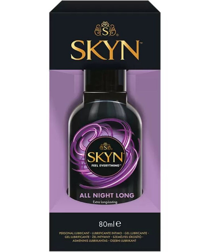 Skyn – All Night Long silikonbasiertes Gleitmittel 80 ml