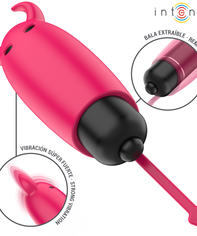 Intense – Scarlet Vibrationskugel Roter Dämon 9,3 X 2,4 Cm