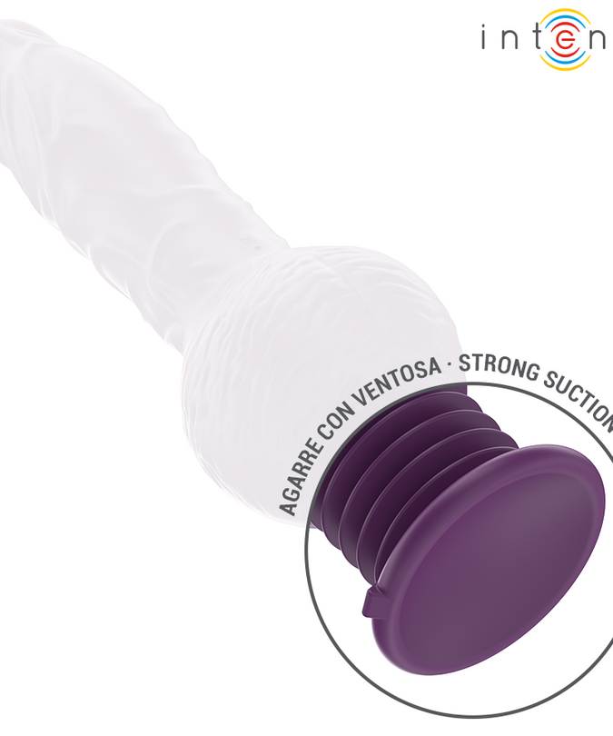 Intense – Tatum Multifunktionsvibrator mit Auf- und Abwärtsvibration, 24 cm, Lila