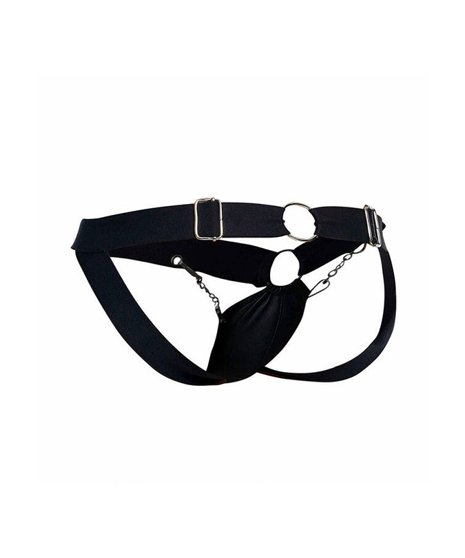 Mob – Dngeon Schwarzer Ketten-Jockstrap Einheitsgröße