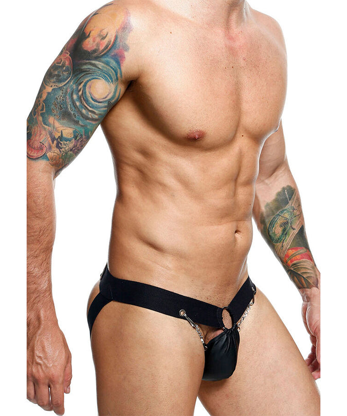 Mob – Dngeon Schwarzer Ketten-Jockstrap Einheitsgröße