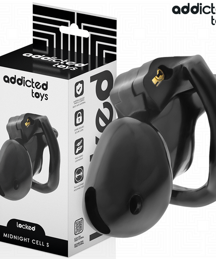 Addicted Toys Locked – Mindnight Cell Penis Käfig Größe S Addicted Toys Locked – Mindnight Cell Penis Käfig Größe S