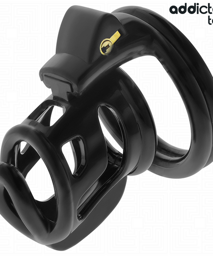 Addicted Toys Locked – Gilden Cage Silikon-Penis-Käfig 8,5 cm Addicted Toys Locked – Gilden Cage Silikon-Penis-Käfig 8,5 cm
