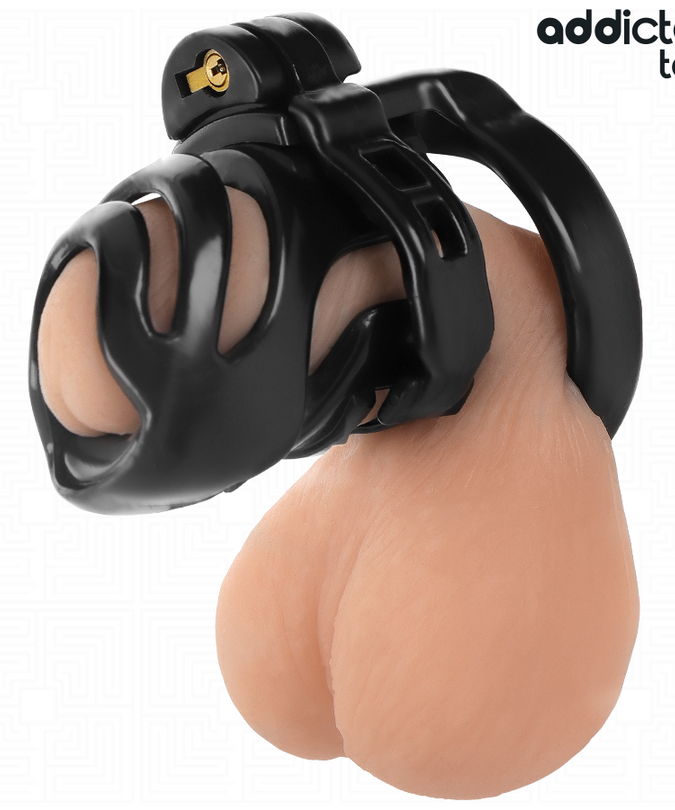 Addicted Toys Locked – Ewiges Schloss Penis Käfig 9 cm