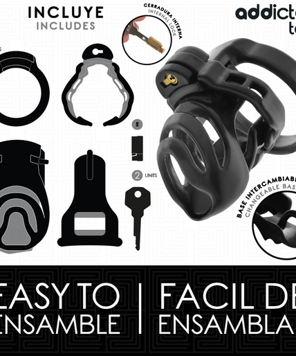 Addicted Toys Locked – Eternal Lock Penis Cage 9 Cm Addicted Toys Locked – Eternal Lock Penis Cage 9 Cm