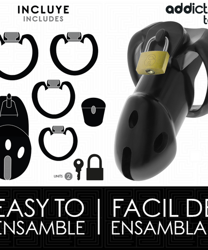 Addicted Toys Locked – Unbroken Den Penis Cage 9.8 Cm Addicted Toys Locked – Unbroken Den Penis Cage 9.8 Cm