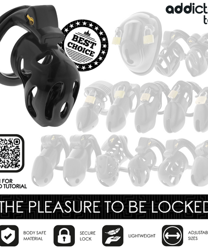 Addicted Toys Locked – Sealed Crypt Penis Cage 8 Cm Addicted Toys Locked – Sealed Crypt Penis Cage 8 Cm