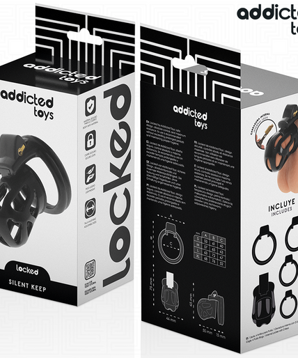 Addicted Toys Locked – Silent Keep Penis Cage 7.5 Cm Addicted Toys Locked – Silent Keep Penis Cage 7.5 Cm