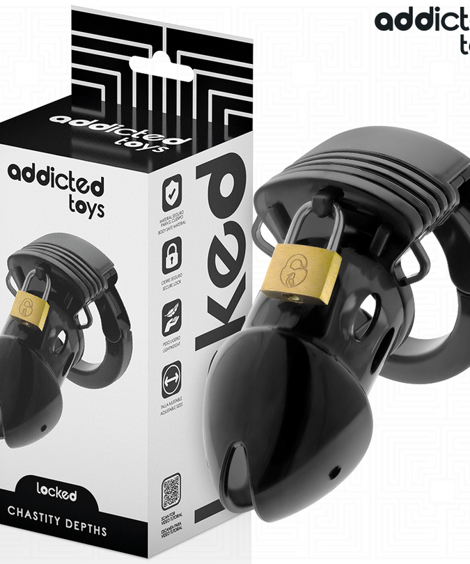 Addicted Toys Locked – Chastity Depths Penis Cage 7,5 Cm
