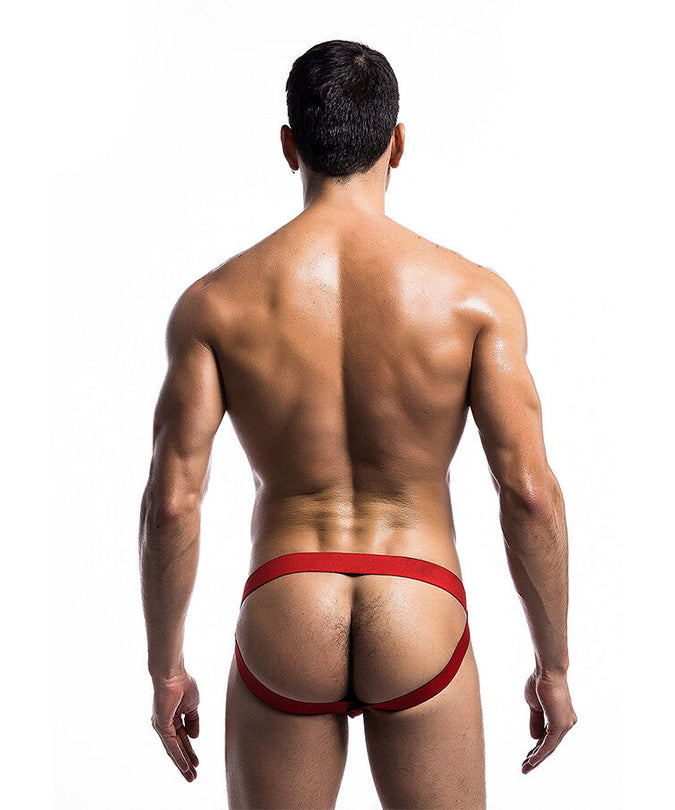 Mob – Roter Fetisch Jockstrap Badeanzug Größe S