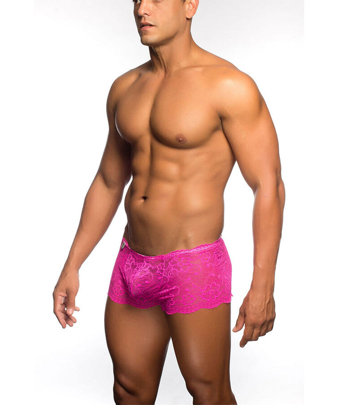 Mob – Pink Lace Boxer Size L/xl