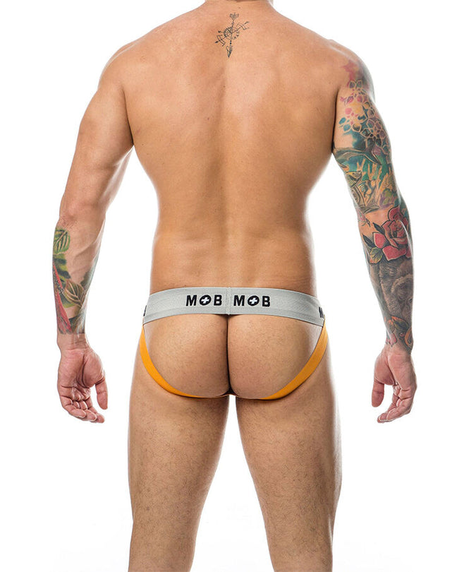 Mob – Klassieke Jock Stripe Oranje Maat S