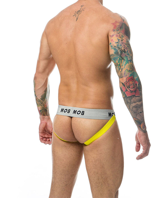 Mob – Klassischer Stripe Jock Gelb Größe XL