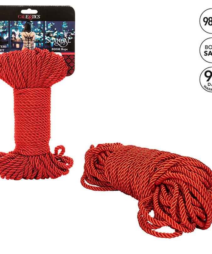 Calexotics – Scandal Red Bdsm Rope 30 M
