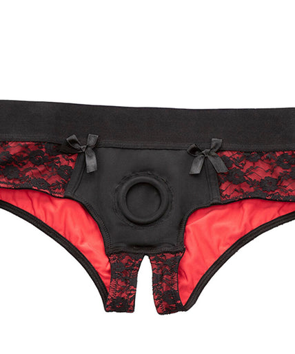 Calexotics – Scandal Set aus Schrittfreien Panties mit Dildo Größe L/XL Calexotics – Scandal Set aus Schrittfreien Panties mit Dildo Größe L/XL