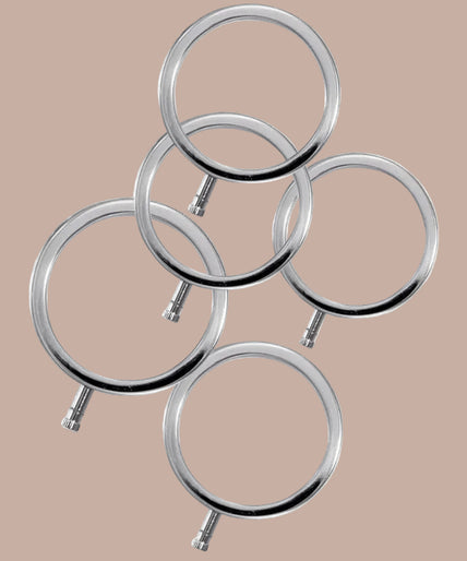 ElectraStim – Electrarings Metall-Penisringe Packung mit 5 ElectraStim – Electrarings Metall-Penisringe Packung mit 5