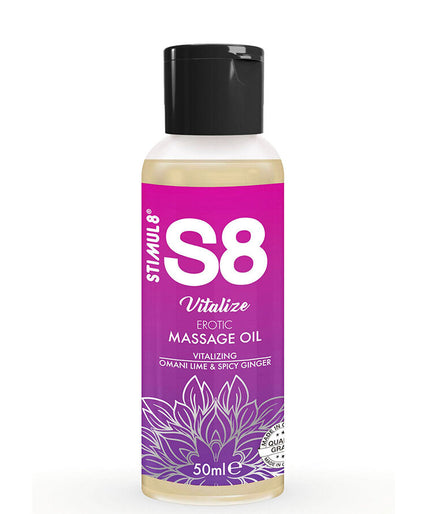 Stimul8 – S8 Belebendes erotisches Massageöl Limette 50 Ml Stimul8 – S8 Belebendes erotisches Massageöl Limette 50 Ml